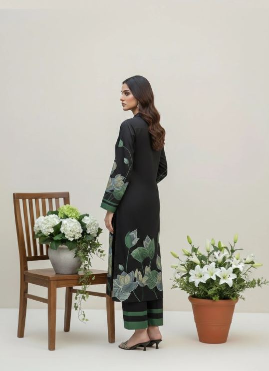 Izle Black – Digital Printed Coord Set