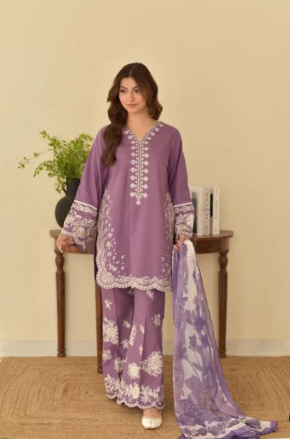 Shokh Embroidered 3pc